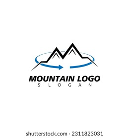 Mountain Logo Vector Design Template
