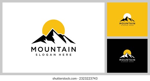mountain logo vector design template