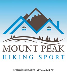 	
mountain logo vector design template