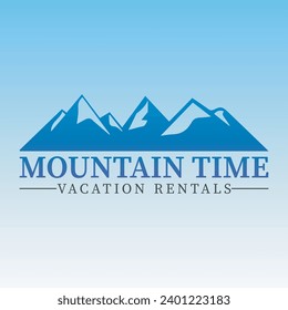 	
mountain logo vector design template