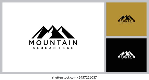 mountain logo vector design template