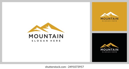 mountain logo vector design template