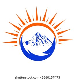 mountain logo vector element illustration