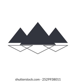 Mountain Logo Vector Icon Template Illustration