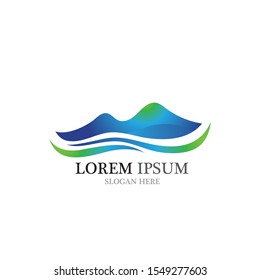 Mountain Logo Vector illustration design