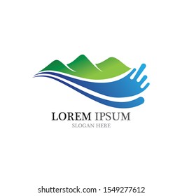 Mountain Logo Vector illustration design
