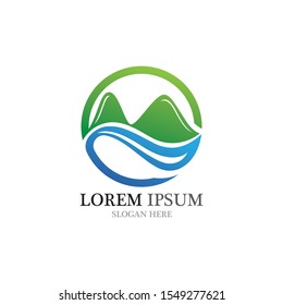Mountain Logo Vector illustration design