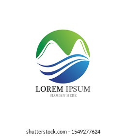 Mountain Logo Vector illustration design