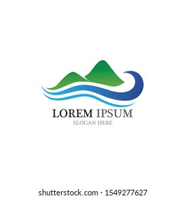 Mountain Logo Vector illustration design