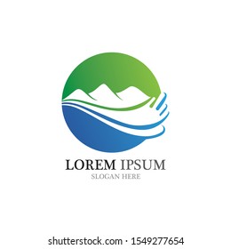 Mountain Logo Vector illustration design