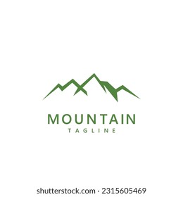 Mountain logo vector illustration design 