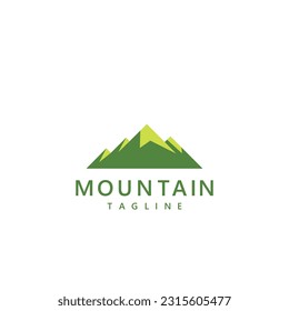 Mountain logo vector illustration design 
