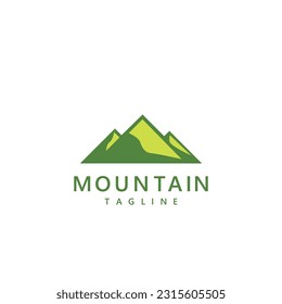 Mountain logo vector illustration design 