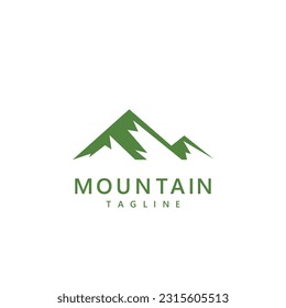 Mountain logo vector illustration design 