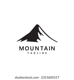Mountain-Logo, Vektorgrafik-Design 