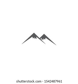 MOUNTAIN LOGO VECTOR ILLUSTRATION TEMPLATE