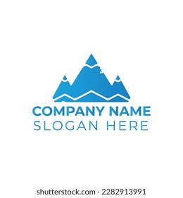 Mountain logo vector illustration template 