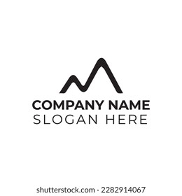 Mountain logo vector illustration template 