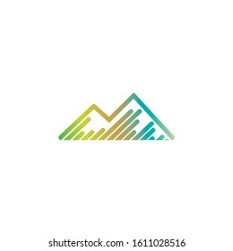 Mountain logo vector and symbols