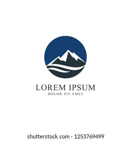 Mountain Logo, vector logo template