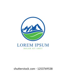Mountain Logo, vector logo template