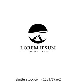 Mountain Logo, vector logo template