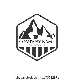 Mountain Logo Vector Template Design