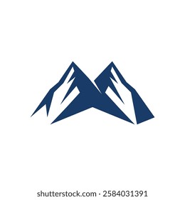 Mountain logo vector template symbol design