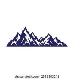 Mountain logo vector template symbol design