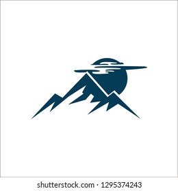 mountain logo vector for your company