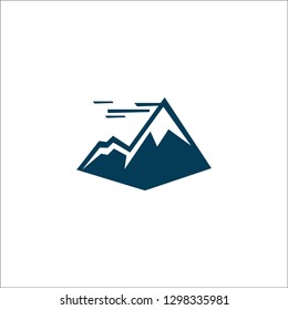 mountain logo vector for your company