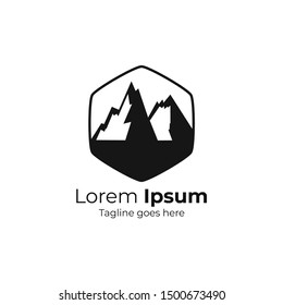 mountain logo vektor, logo eps 10, 