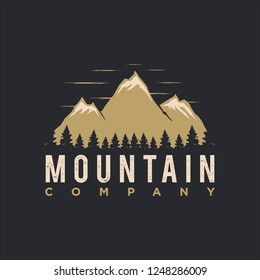 MOUNTAIN LOGO VINTAGE