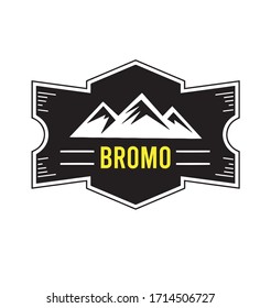 mountain logo vintage vector eps 10