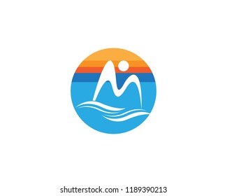 Mountain logos symbols