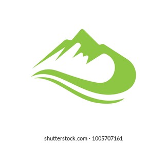 Mountain Logos and symbols template icons 