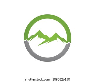 Mountain logos Template