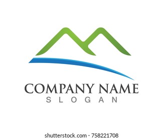 Mountain logos Template