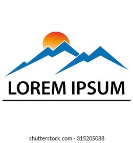Mountain logotype two
