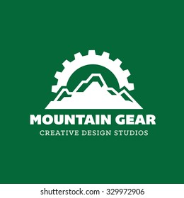 Mountain logo,Vector logo Template