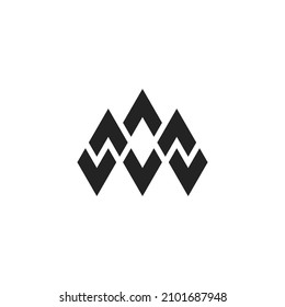 Mountain M letter logo vector, perfect to use for any business and industry.