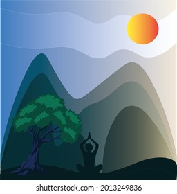 Еast of the mountain meditation