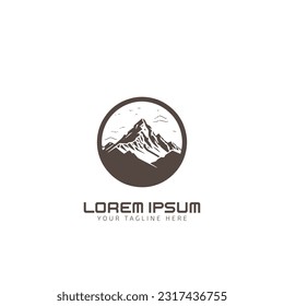 minimales Logo-Vektorsymbol-Design