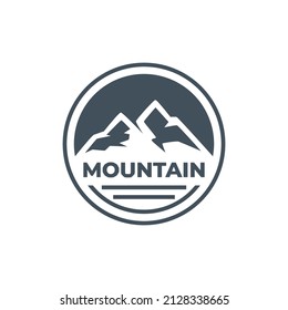 Mountain Minimalist Logo Design Templates