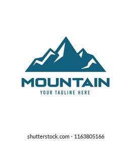 Mountain Nature Exploration Logos Emblems Silhouettes Stock Vector ...