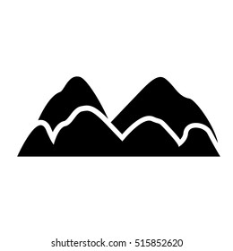 Mountain of nature landscape design