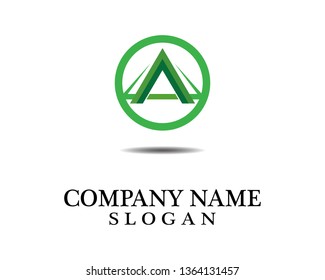 Mountain nature landscape  logo and symbols  icons template