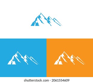 Mountain nature logo business vector 