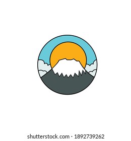 mountain nature sweet background sun