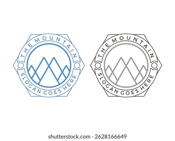 mountain outdoor adventure symbol icon design vector isolated on transparent background - Powered by Shutterstock - Get 15% off with code: PIKWIZARD15